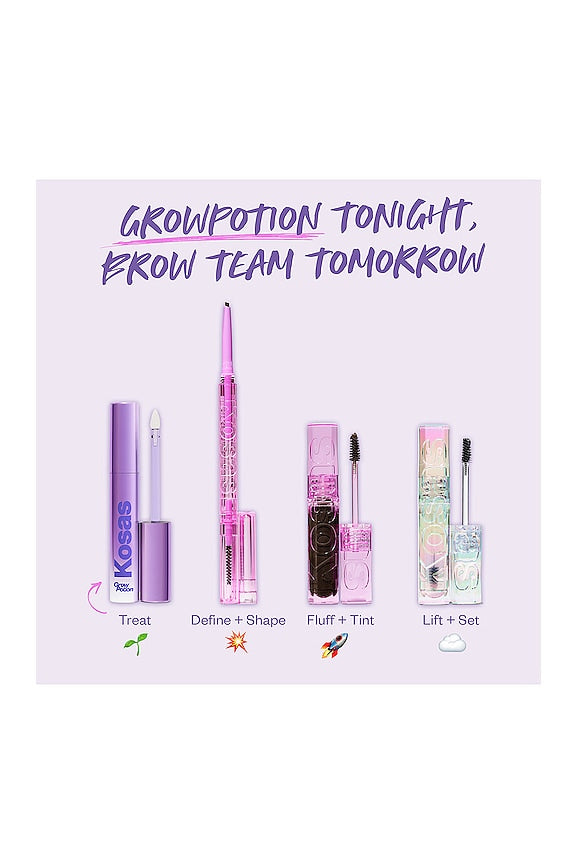 GrowPotion Fluffy Lash + Brow Boosting Serum