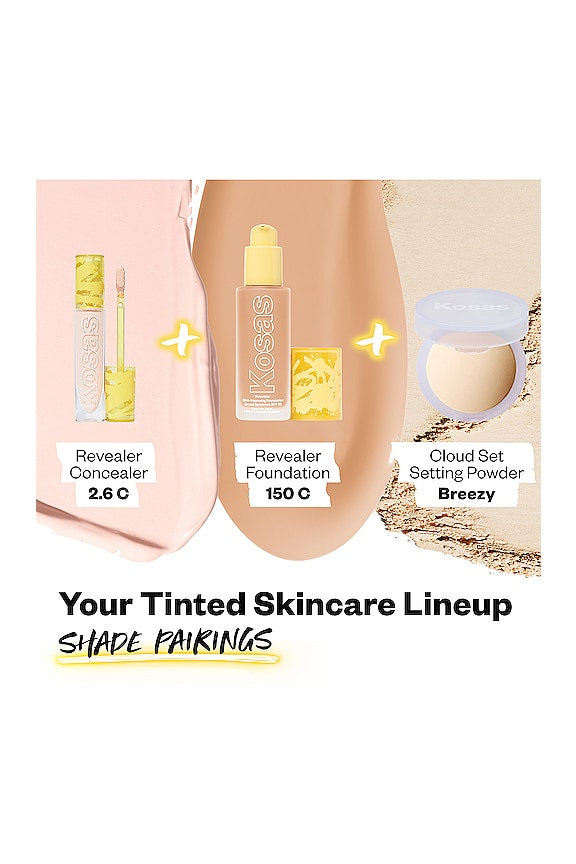 Revealer Super Creamy + Brightening Concealer With Caffeine And Hyaluronic Acid