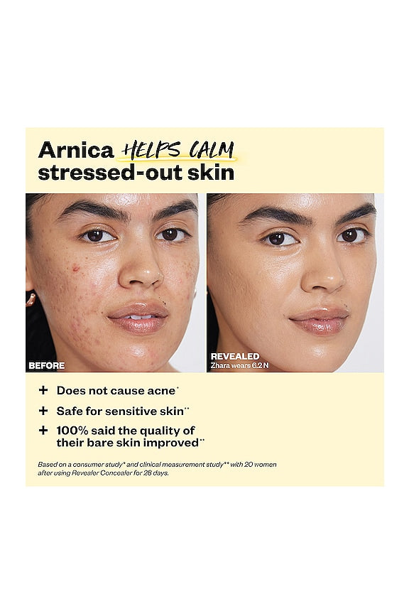 Revealer Super Creamy + Brightening Concealer With Caffeine And Hyaluronic Acid