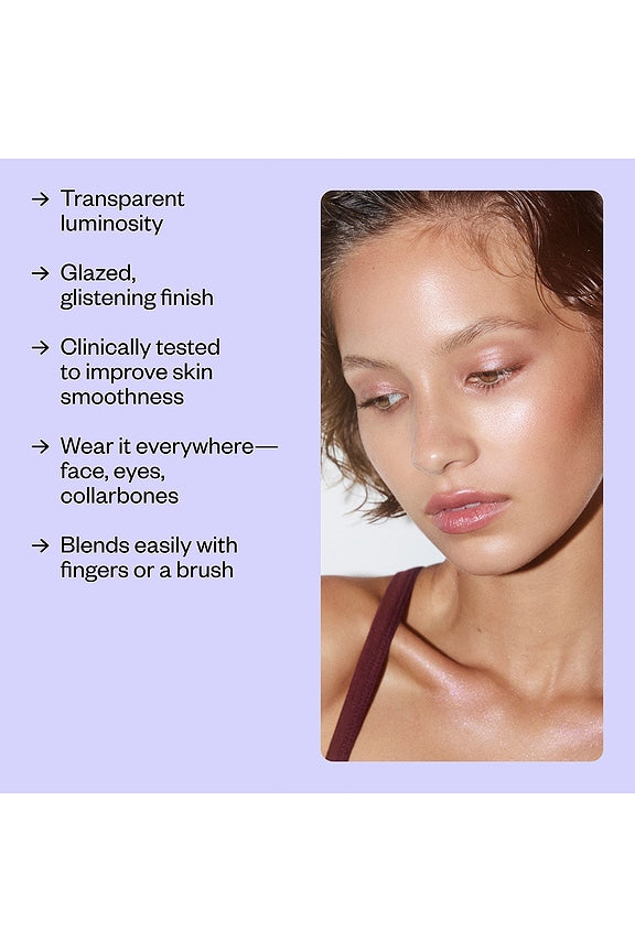 Shiny Objects Wet Glisten Powder Highlighter for Face + Eyes