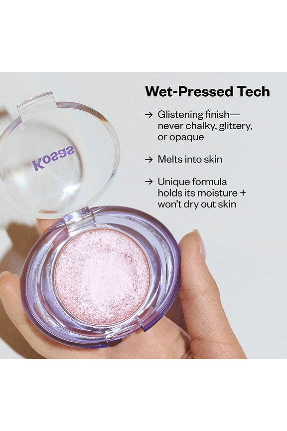 Shiny Objects Wet Glisten Powder Highlighter for Face + Eyes