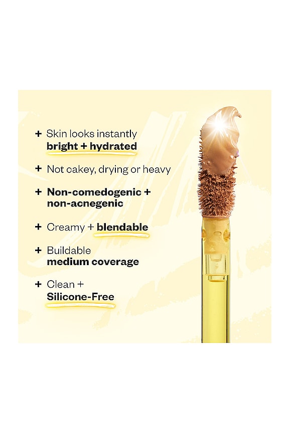 Revealer Super Creamy + Brightening Concealer with Caffeine and Hyaluronic Acid