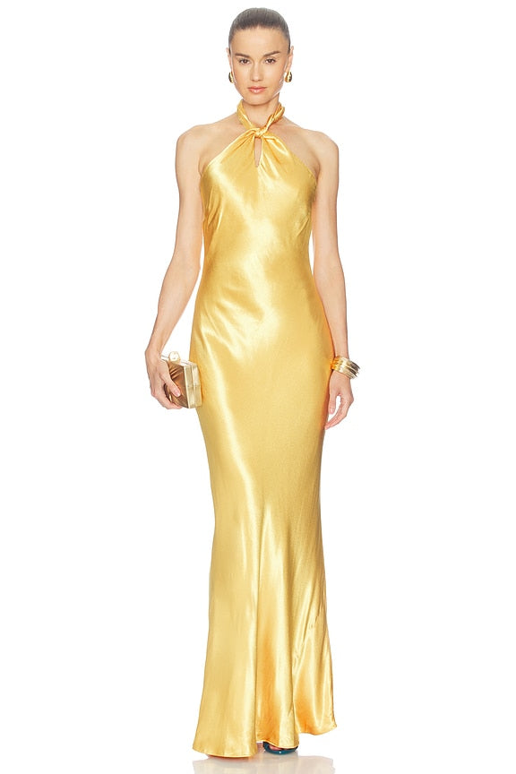 Saphara Halter Gown