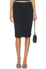 Isodora Mesh Midi Skirt