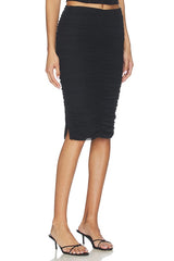 Isodora Mesh Midi Skirt