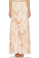 Torin Pleated Maxi Skirt