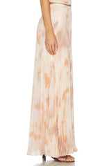 Torin Pleated Maxi Skirt