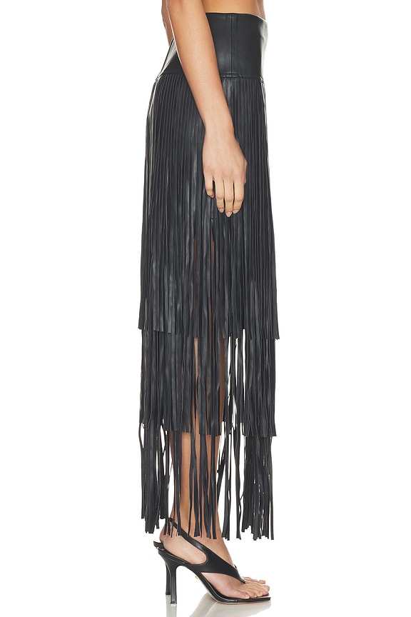 Karoline Maxi Fringe Skirt