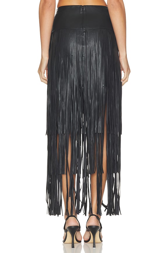 Karoline Maxi Fringe Skirt