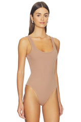Nica Scoop Neck Tank Bodysuit
