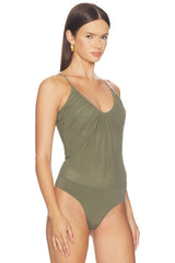 Gelina Ruched Bodysuit
