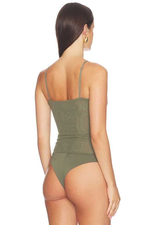 Gelina Ruched Bodysuit