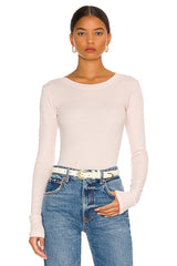 Long Sleeve Crew Neck Top