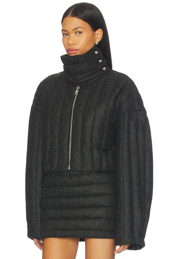 Funnel Neck Jacket