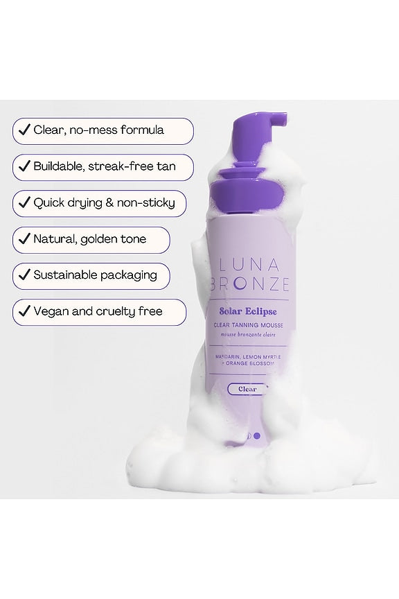 Solar Eclipse Clear Tanning Mousse