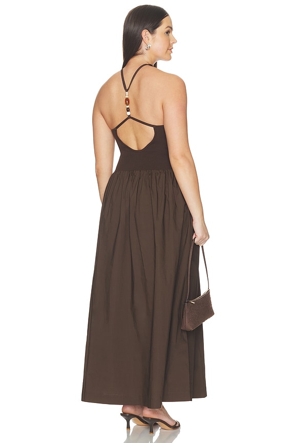 Jinjara Beaded Halter Dress