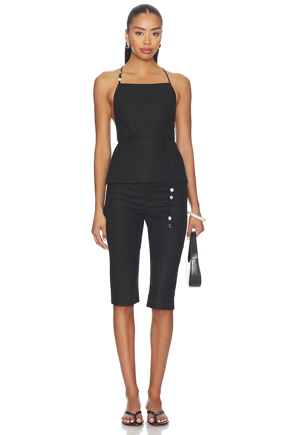 Anaia Linen Capri Pant