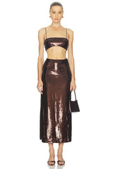 Veleda Sequin Top