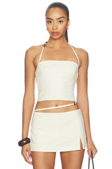 Kora Linen Top