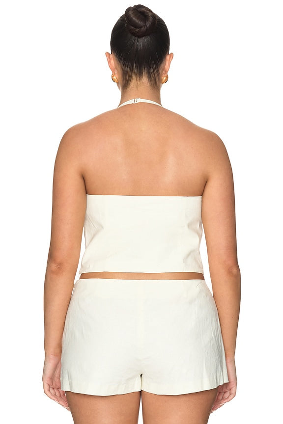 Kora Linen Top