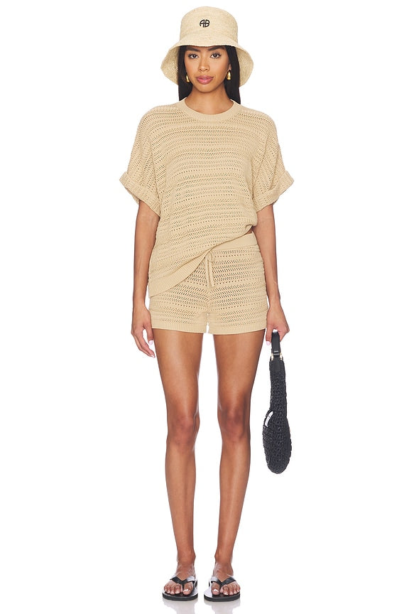 Kym Openwork Top