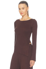 Sibylla Rib Knit Top