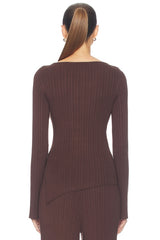 Sibylla Rib Knit Top