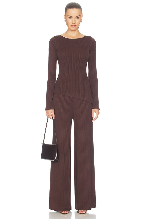 Sibylla Rib Knit Top