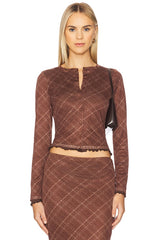Richard Plaid Button Down Top