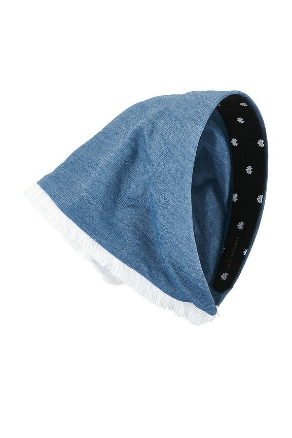 Jackie Chambray Handkerchief Headband