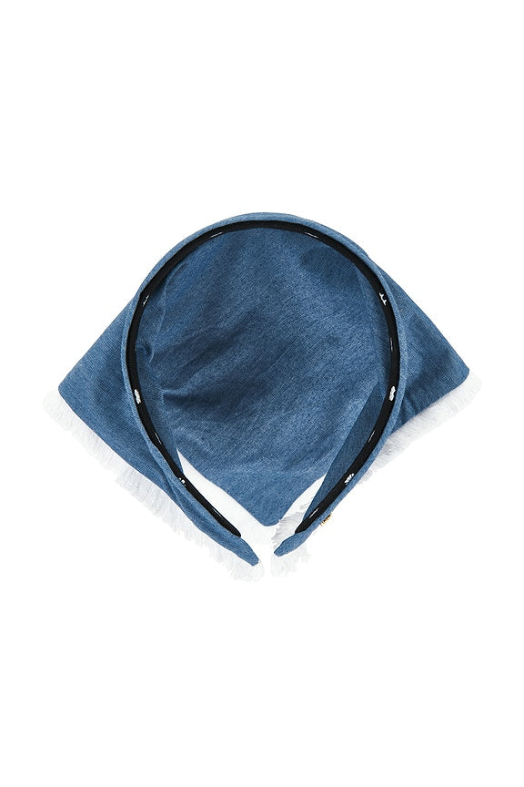 Jackie Chambray Handkerchief Headband