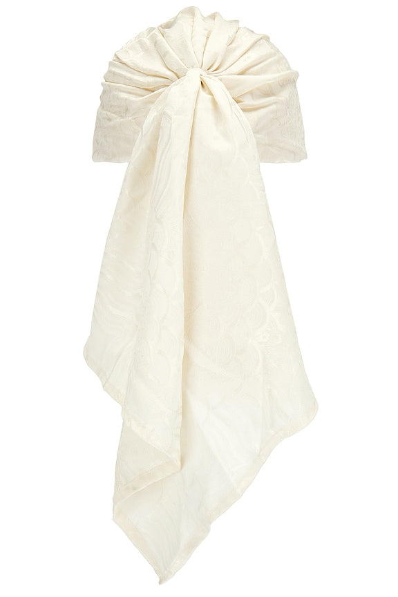 Sophia Eyelet Scarf Cap