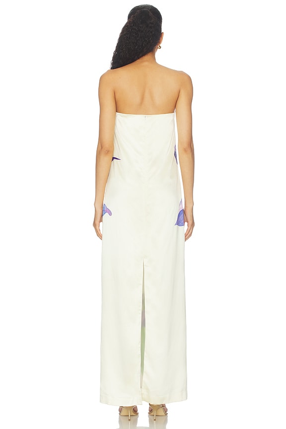 Iris Of The Sapphire Garden Dress