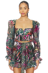 Graphic Jungle Top