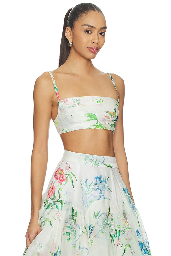 Petal Cascade Bralette Top