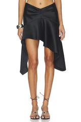 Gloss Midi Skirt