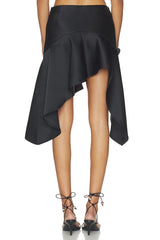 Gloss Midi Skirt