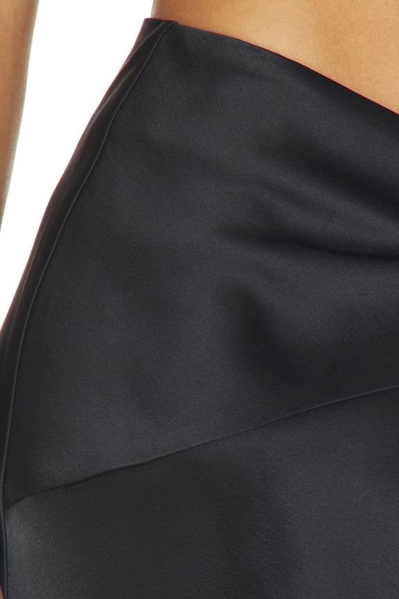 Gloss Midi Skirt