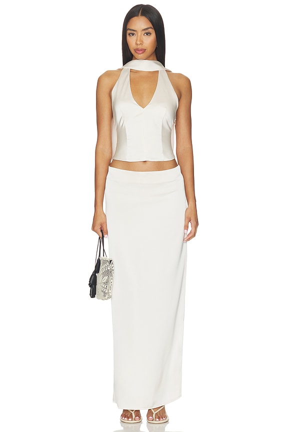Front Row Maxi Skirt