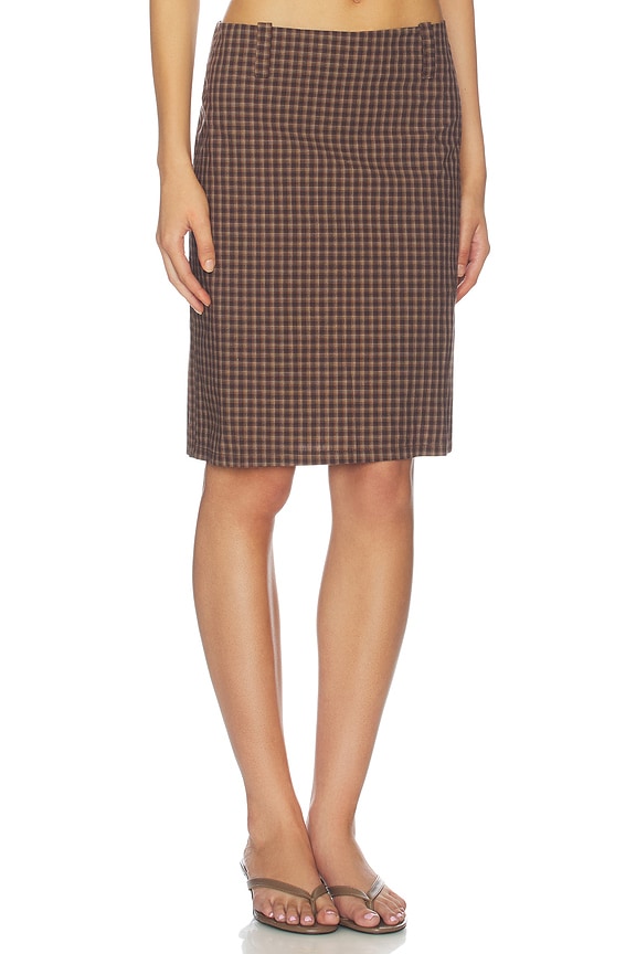 Play On Midi Skirt