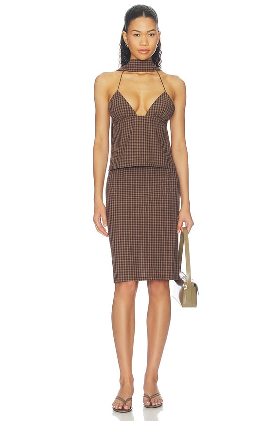 Play On Midi Skirt