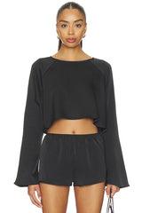 Gloss Long Sleeve Top