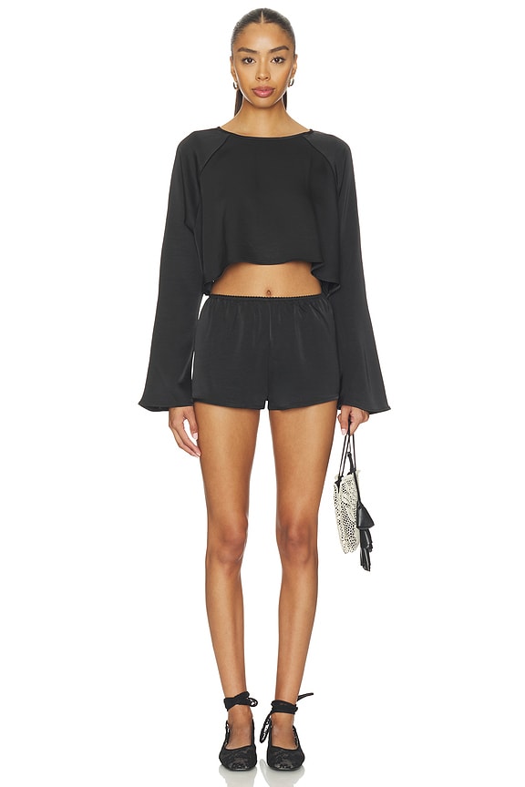 Gloss Long Sleeve Top