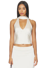 Front Row Halter Top
