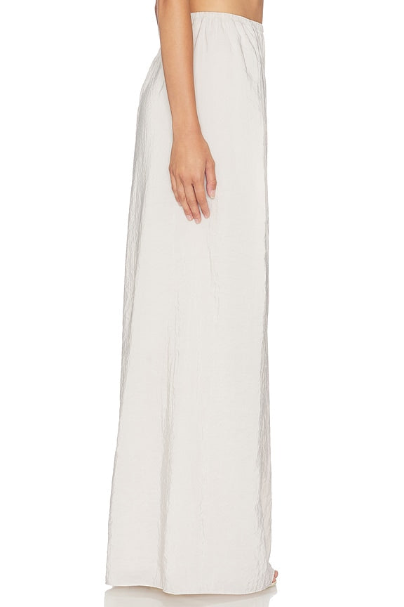 Pleated Wide Leg Pant