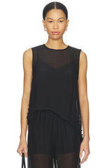 Sheer Maxime Top