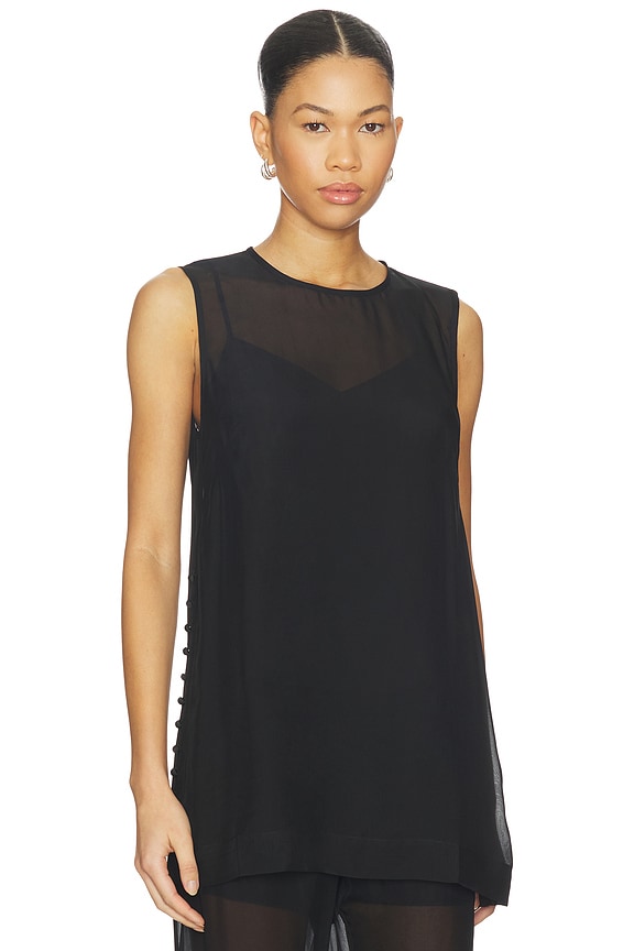 Sheer Maxime Top