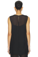 Sheer Maxime Top