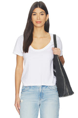 Scoop Short Sleeve Molly Tee