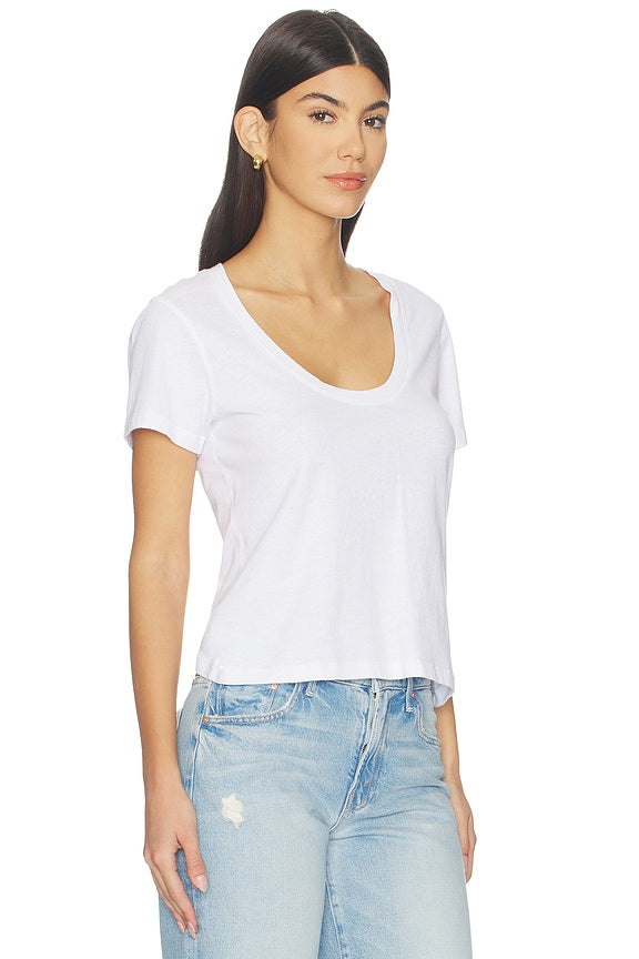 Scoop Short Sleeve Molly Tee